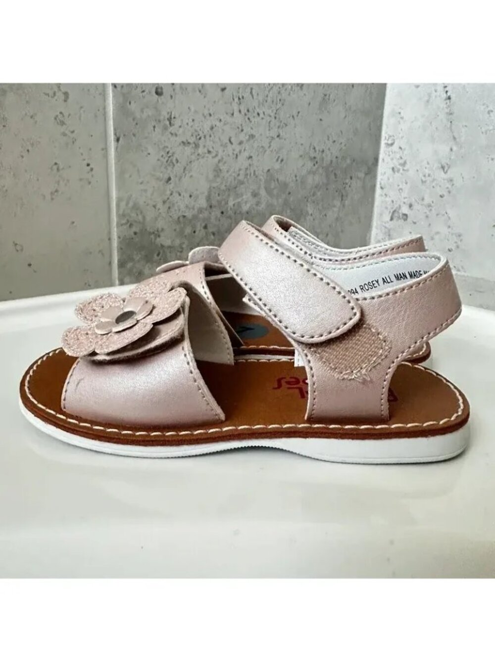 Rachel Shoes Girls Sandals Size 7 Toddler